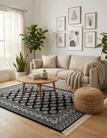 5' 3 x 7' Bokhara Rug