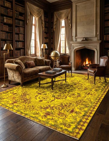 7' 3 x 10' 5 Vintage Royal Wool Rug