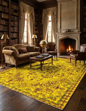 7' 3 x 10' 5 Vintage Royal Wool Rug