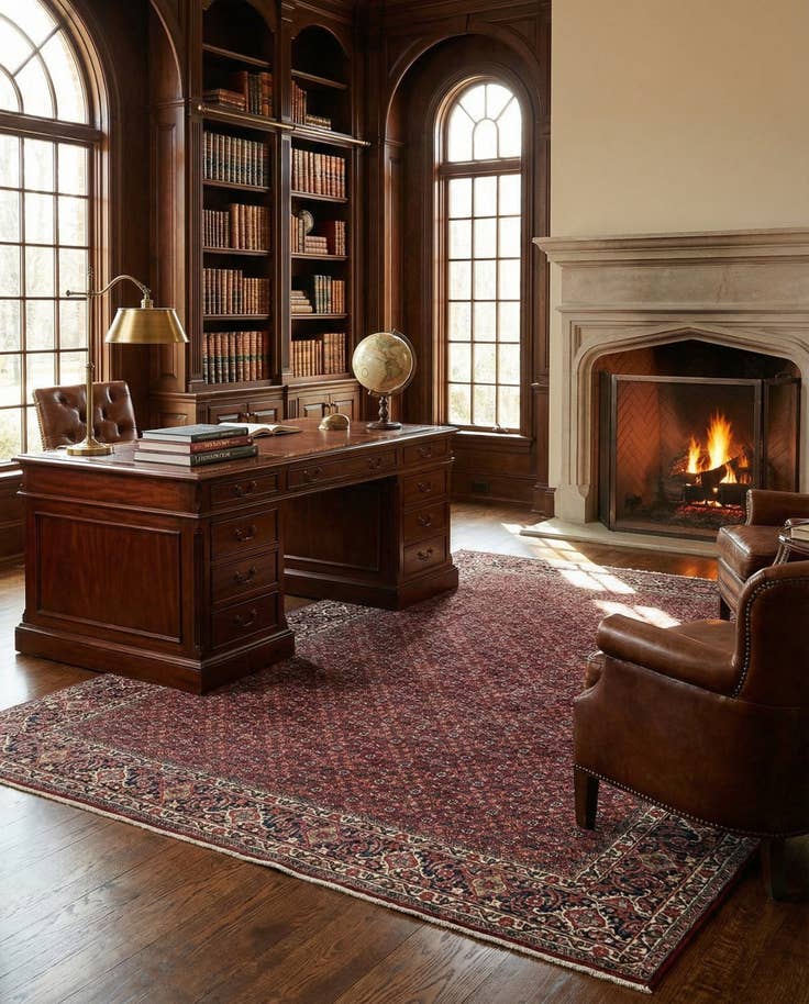 Detail image of 6' 9 x 8' 2 Bidjar Wool Rug