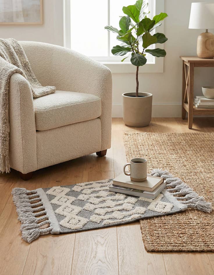 Detail image of 1' 4 x 1' 4 Arlo Sample Rug