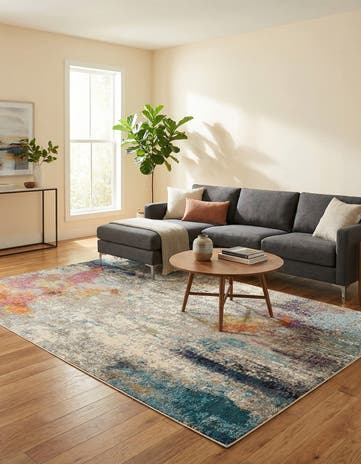 7' x 10' Washable Theia Rug
