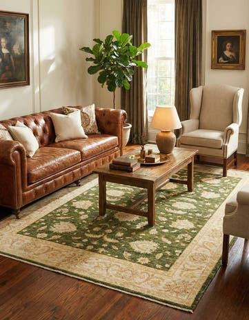6' 8 x 9' 5 Ziegler Wool Rug