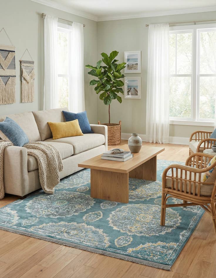 Detail image of 5' 5 x 8' Paragon Rug