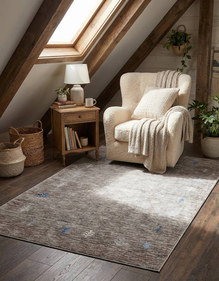 Detail image of 5' 3 x 8' Gabbeh Rug