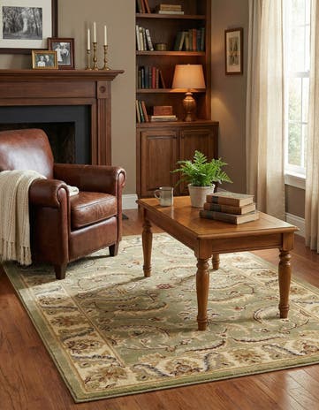 Green Aditi Rug