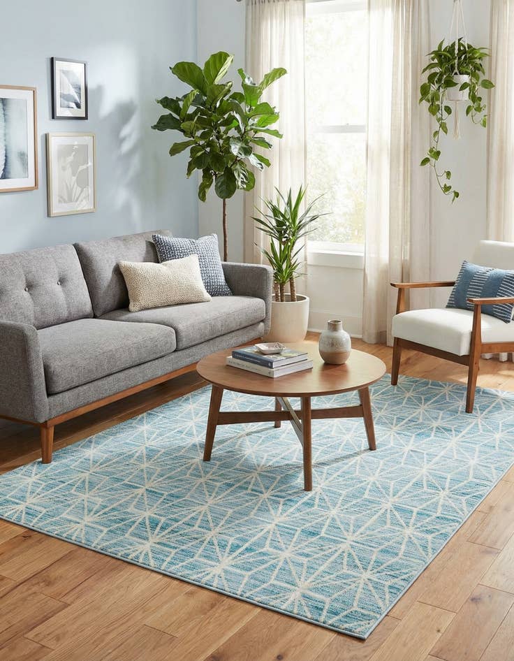 Detail image of Jill Zarin 4' x 6' Uptown Fifth Avenue Rug