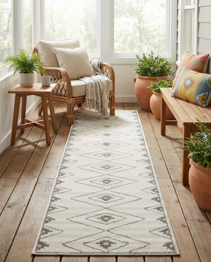 Detail image of 2' 7 x 12' Oslo Runner Rug