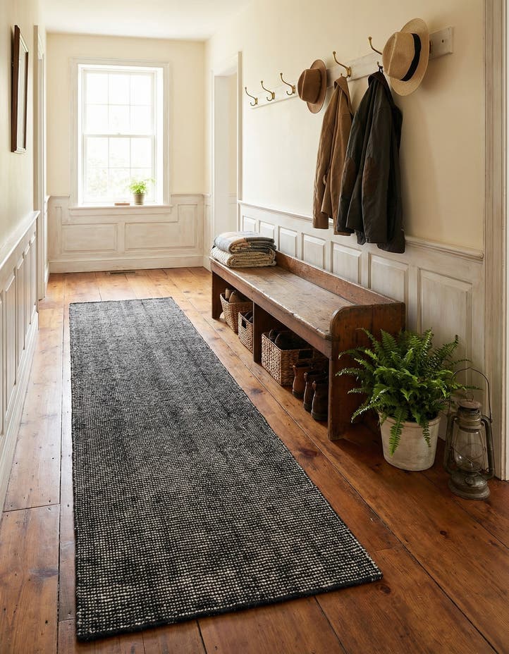 2' x 6' 1 Hand Woven Jill Zarin English Mano...