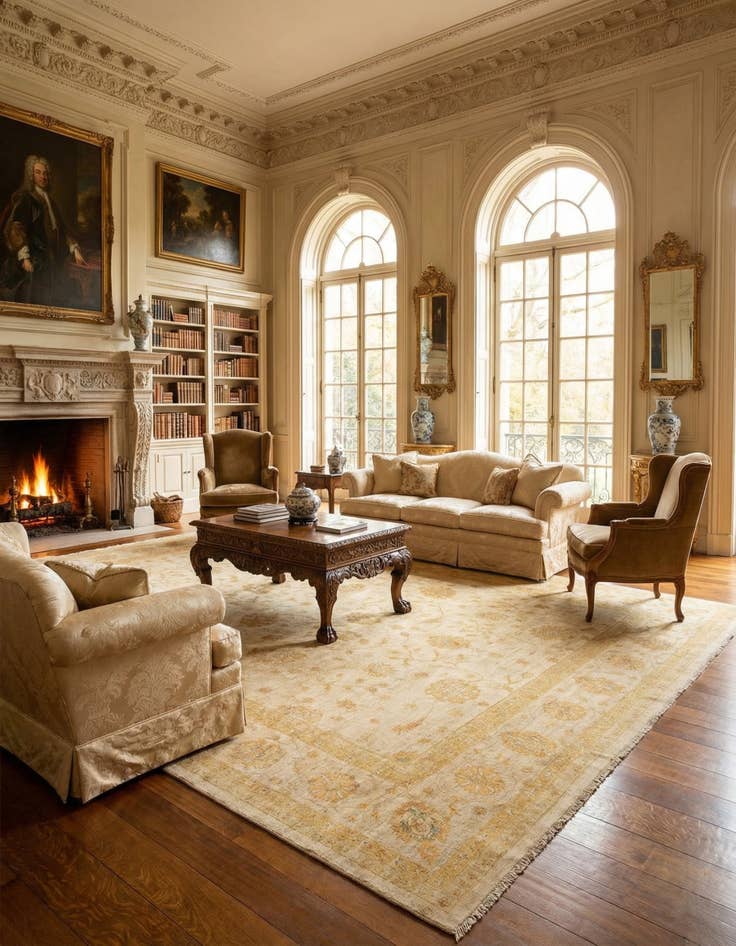 Detail image of 13' x 16' 1 Kaizar Wool Rug