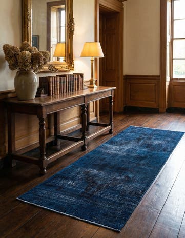 4' x 8' 5 Hand Knotted Ultra Vintage Persian Wool Runner Rug