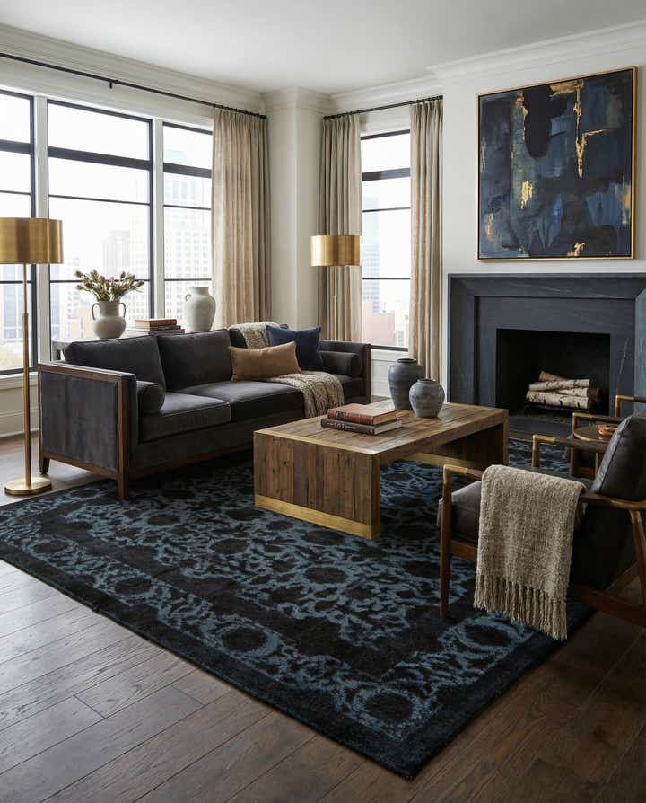 9' 6 x 12' 3 Hand Knotted Ultra Vintage Persian Wool Rug