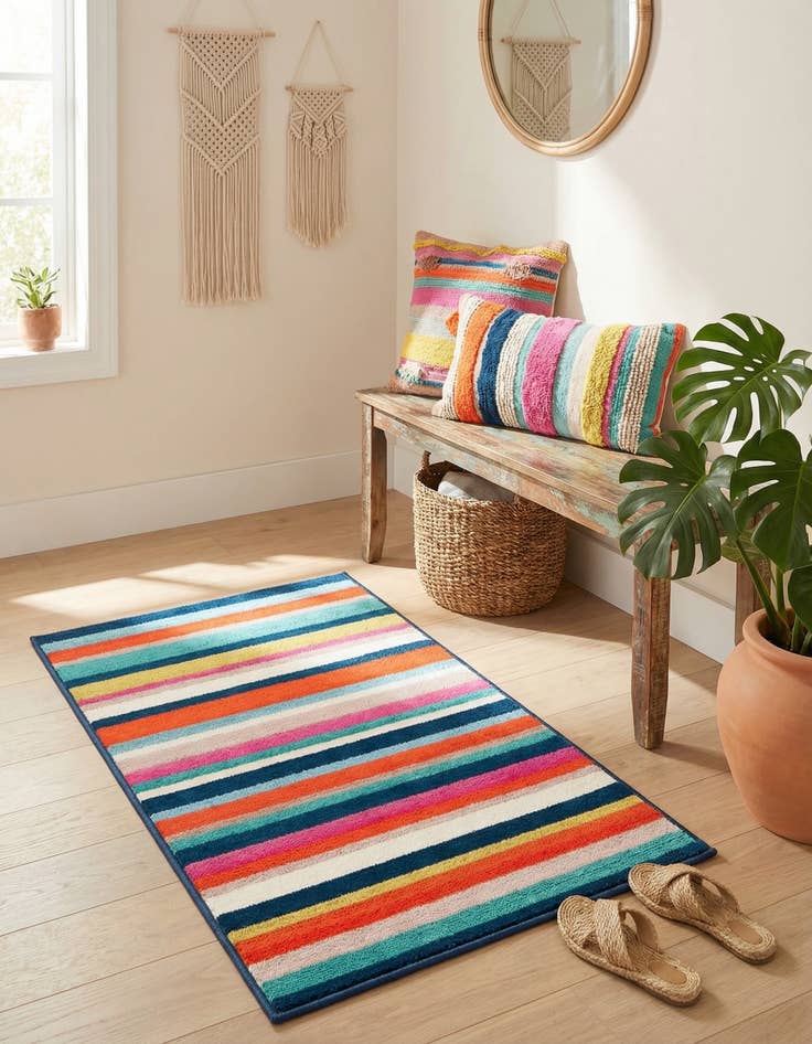 Detail image of  2' x 3' Azalea Rug