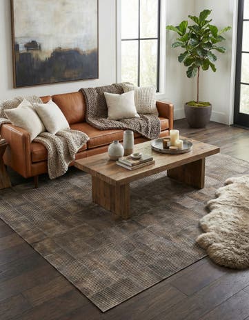 5' x 7' 10 Cowhide Rug