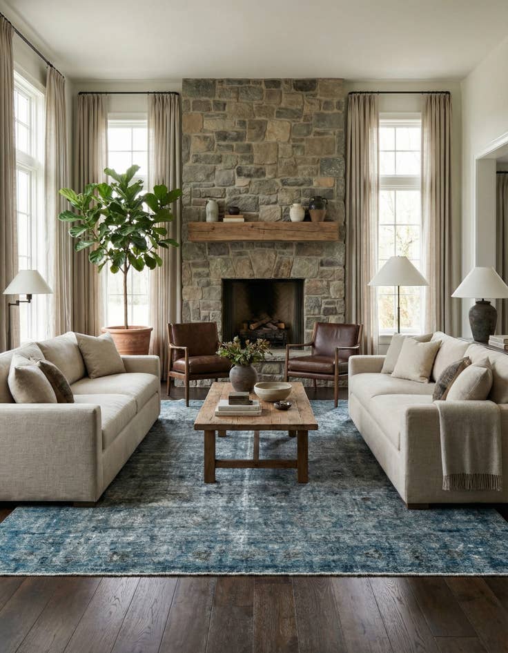 Detail image of  10' 4 x 12' 1  Hand Knotted Ultra Vintage Persian Wool Rug