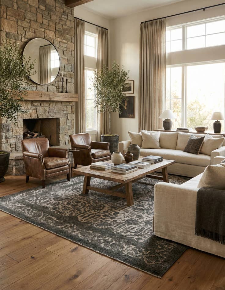 Detail image of 9' 5 x 12' 1  Hand Knotted Ultra Vintage Persian Wool Rug