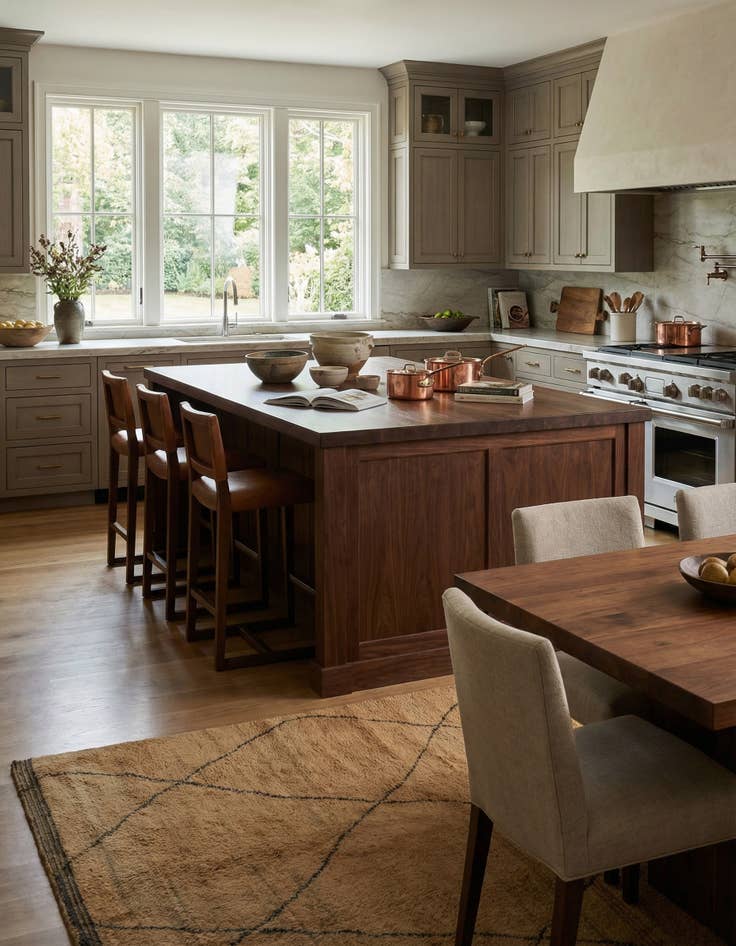 Detail image of  9' 2 x 12' Atlas Tibet Wool Rug