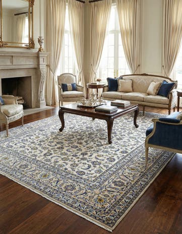 9' 10 x 13' 1 Kashan Rug