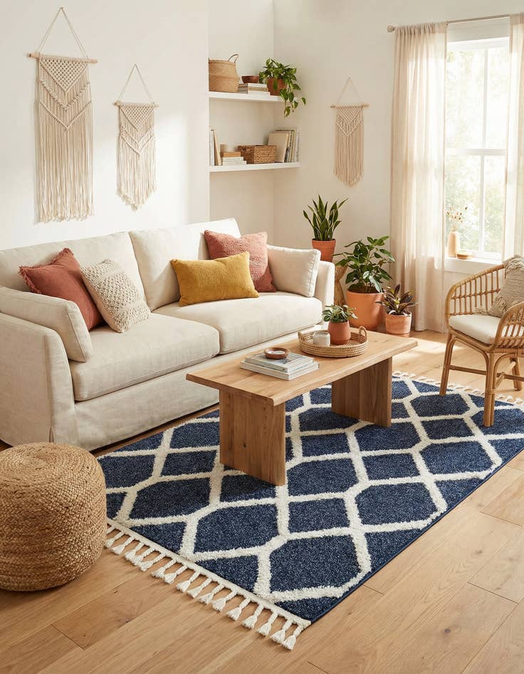 Detail image of  4' x 6' Boho Rug