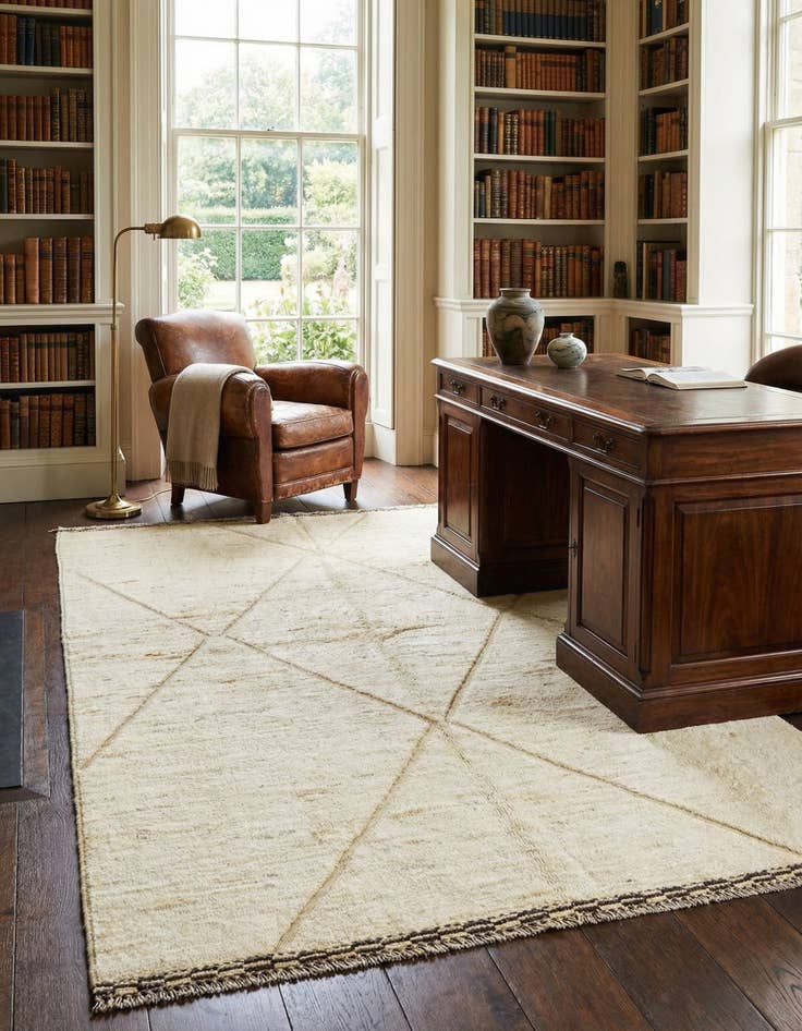 Detail image of 5' 7 x 7' 10 Beni Marok Rug