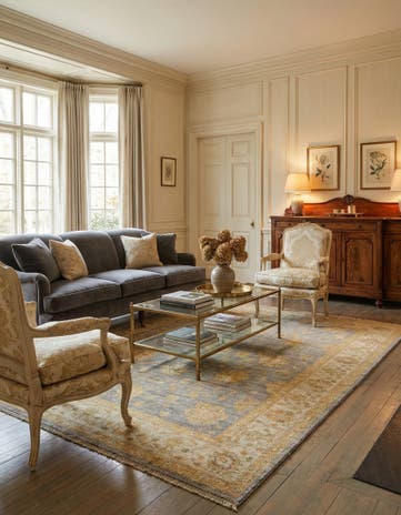 5' 9 x 7' 10 Kaizar Wool Rug