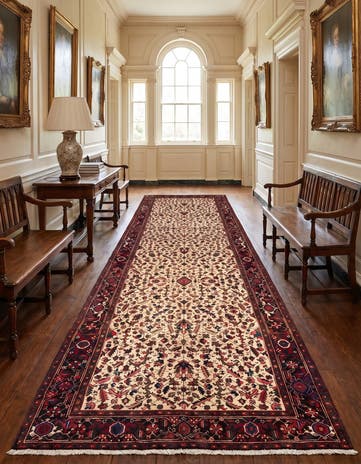 5' 10 x 10' 9 Mehraban Wool Runner Rug