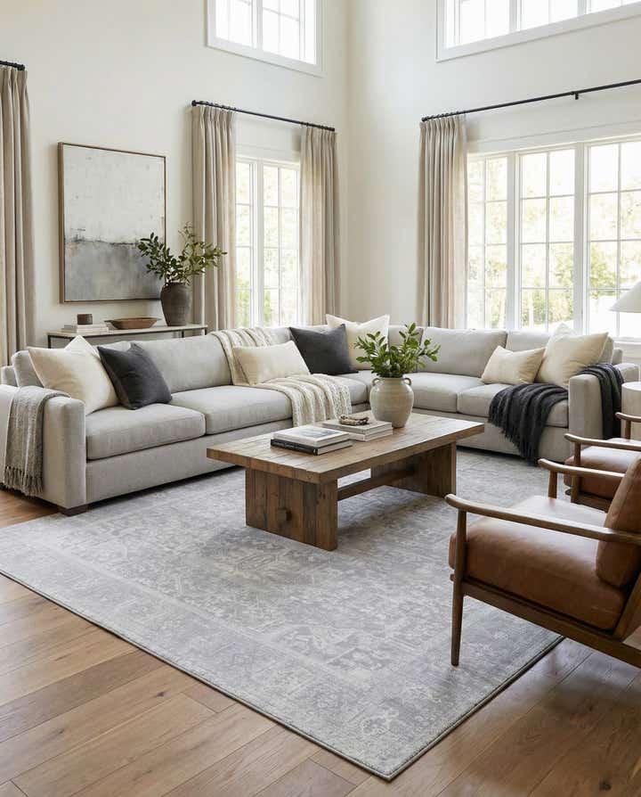 7' 6 x 10' 6 Washable Timeless Rug
