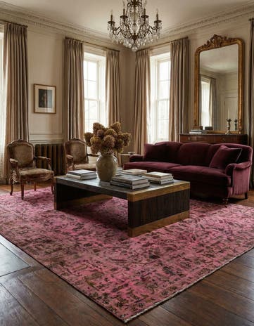 5' 7 x 9' 8 Vintage Royal Wool Rug