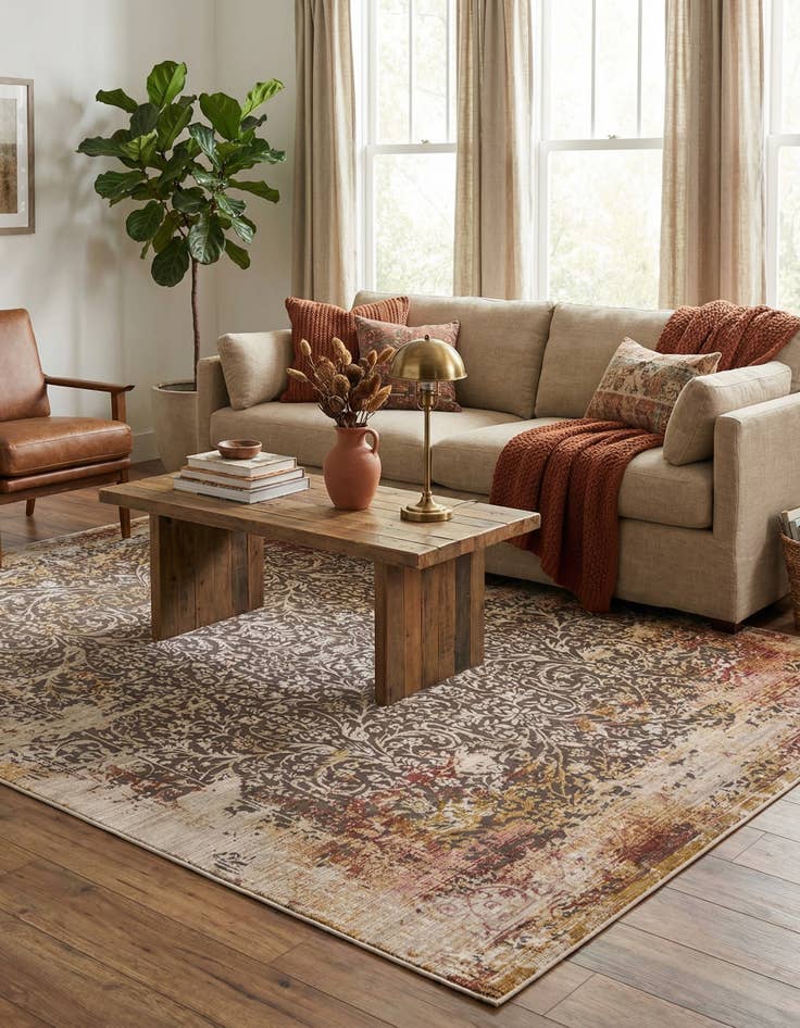 Detail image of  7' 10 x 9' 8 Deepa Rug