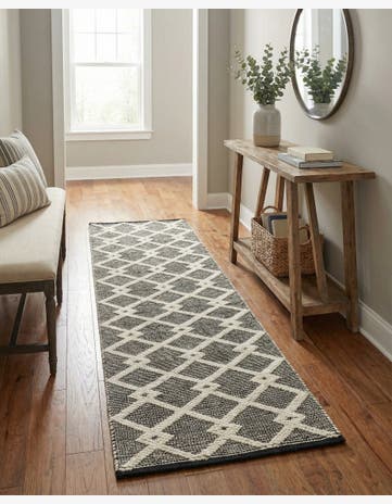 2' x 8' Hand Knotted Jill Zarin Dorset Runner Rug