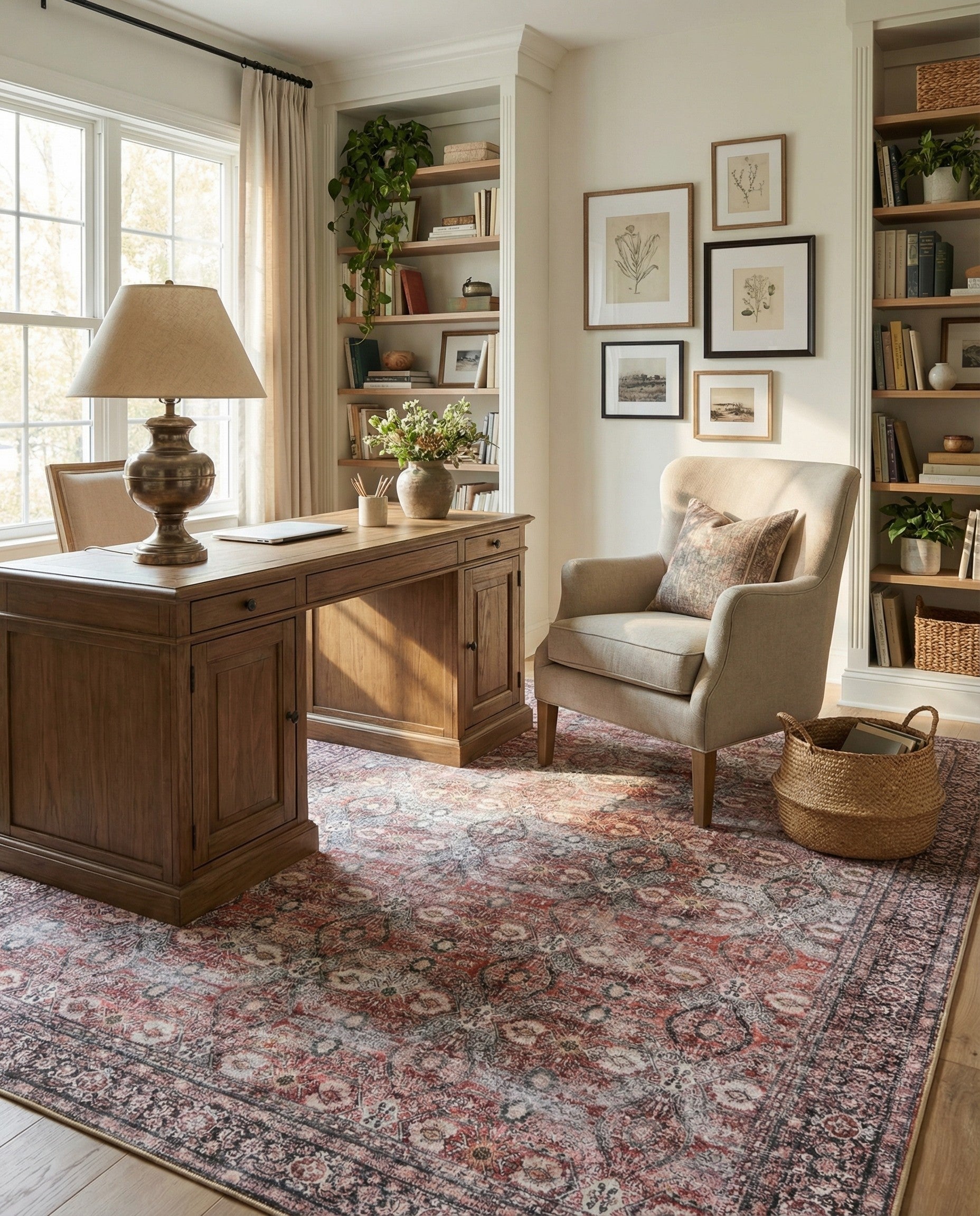 8' 4 x 12' Washable Timeless Rug