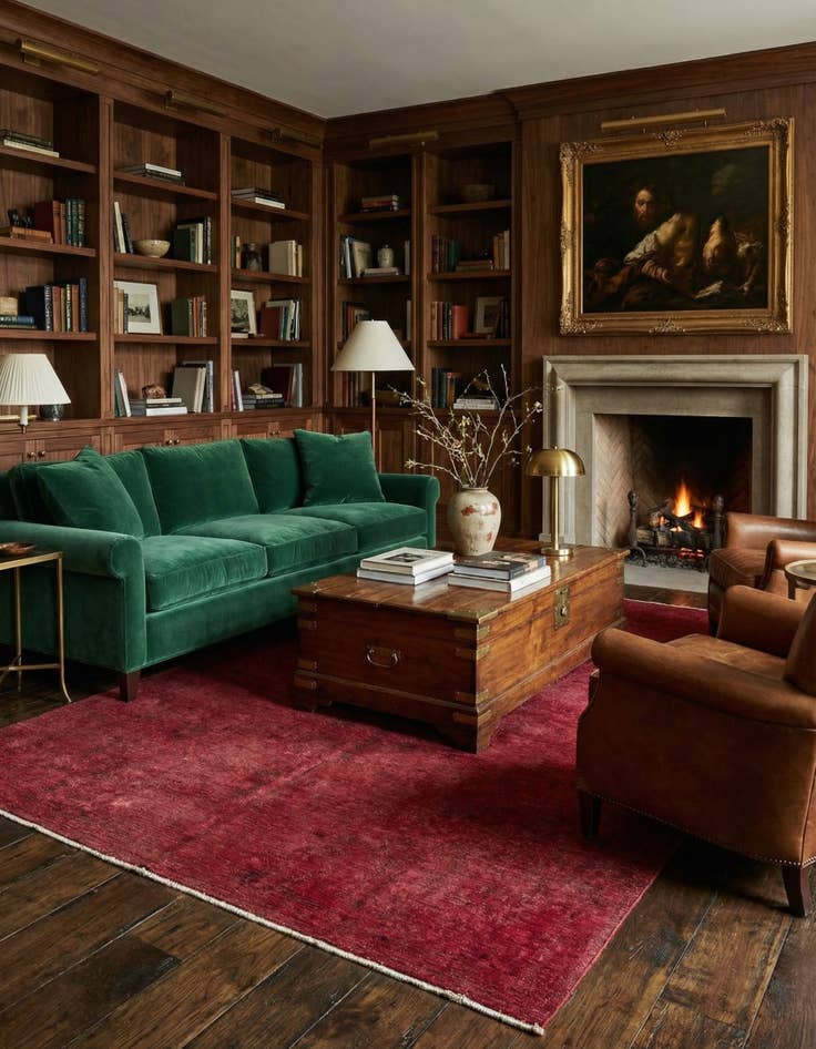 Detail image of  6' 9 x 9' 7  Hand Knotted Ultra Vintage Persian Wool Rug