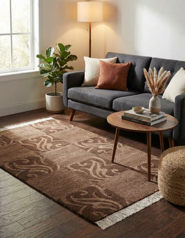 2' 7 x 5' Hand Knotted Darya Wool Rug