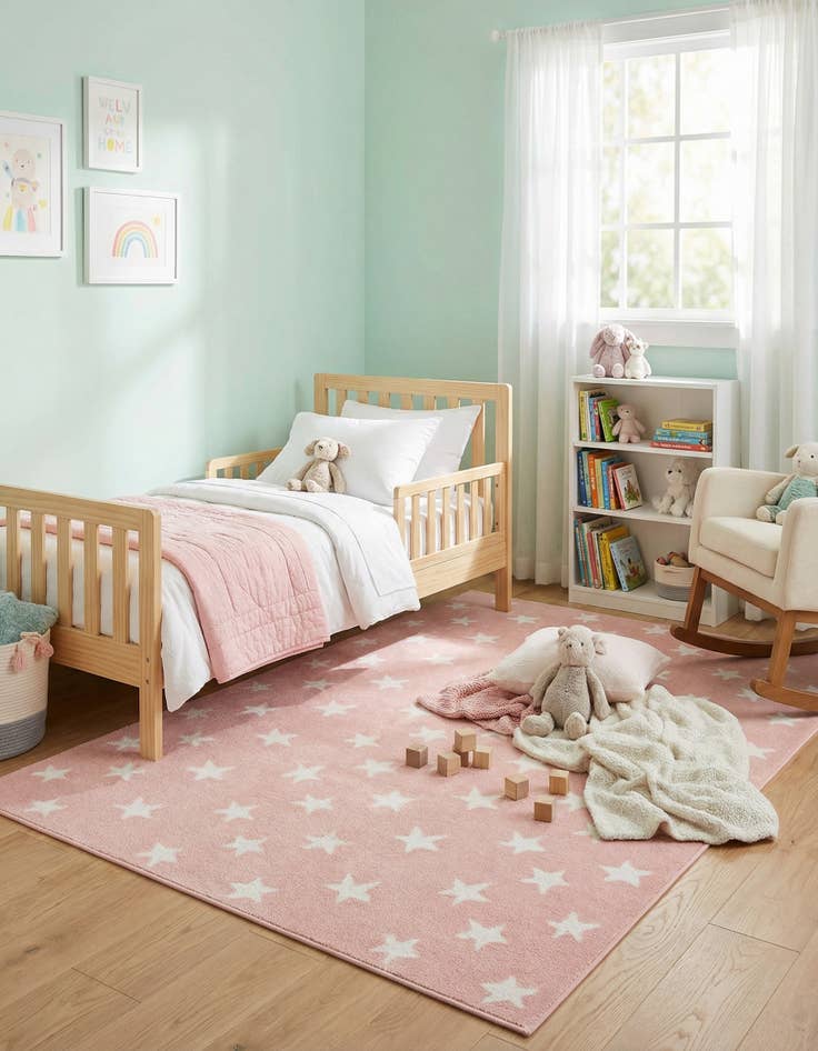 Detail image of 5' x 8' Kamala Washable Rug