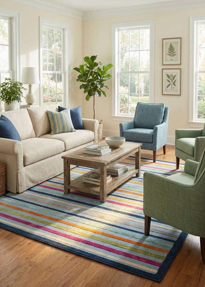 7' x 10' Easy-Clean Aruba Indoor / Outdoor Rug