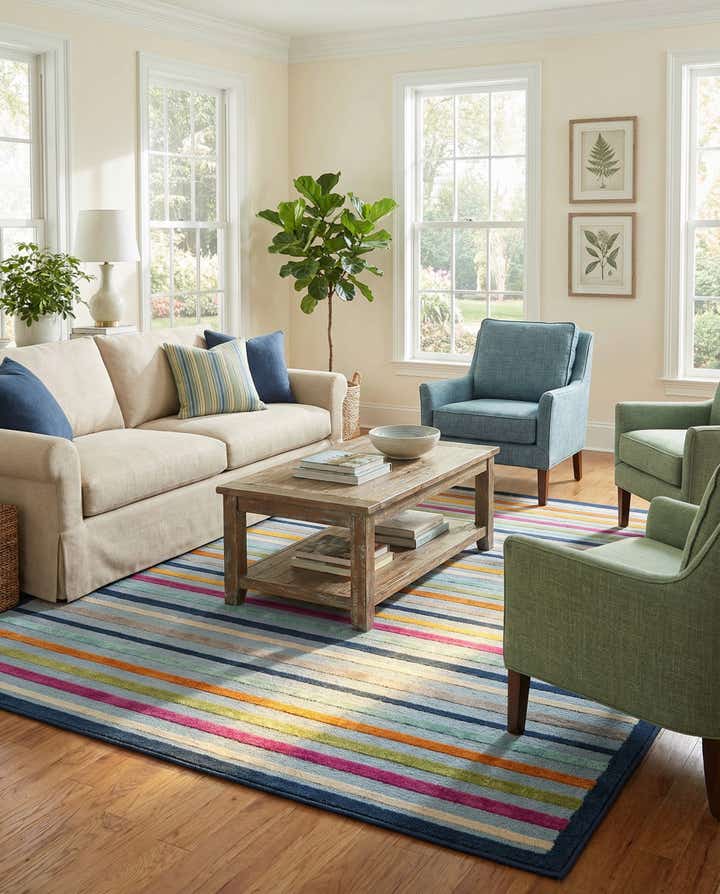 7' x 10' Easy-Clean Aruba Indoor / Outdoor Rug