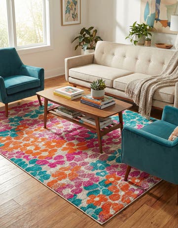 5' 3 x 8' Azalea Rug