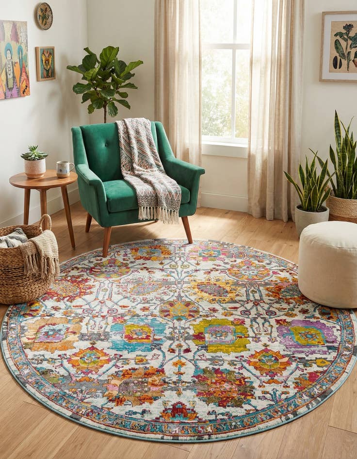 Detail image of 5' 5 x 5' 5 Paragon Round Rug