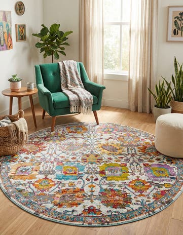 5' 5 x 5' 5 Paragon Round Rug