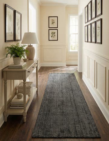 3' 3 x 16' 5 Hand Woven Jill Zarin English Manor Wool Runner Rug