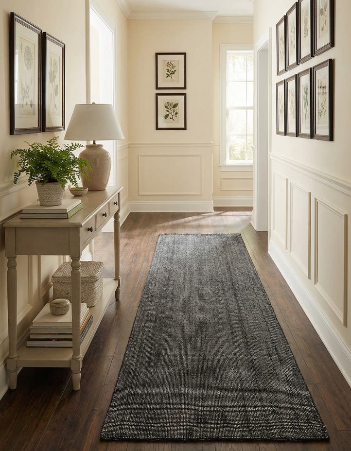 3' 3 x 16' 5 Hand Woven Jill Zarin English Mano...