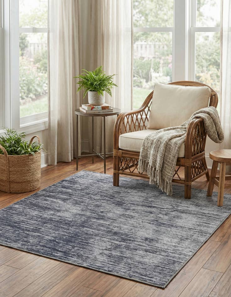 Detail image of  5' x 5' Asha Square Rug