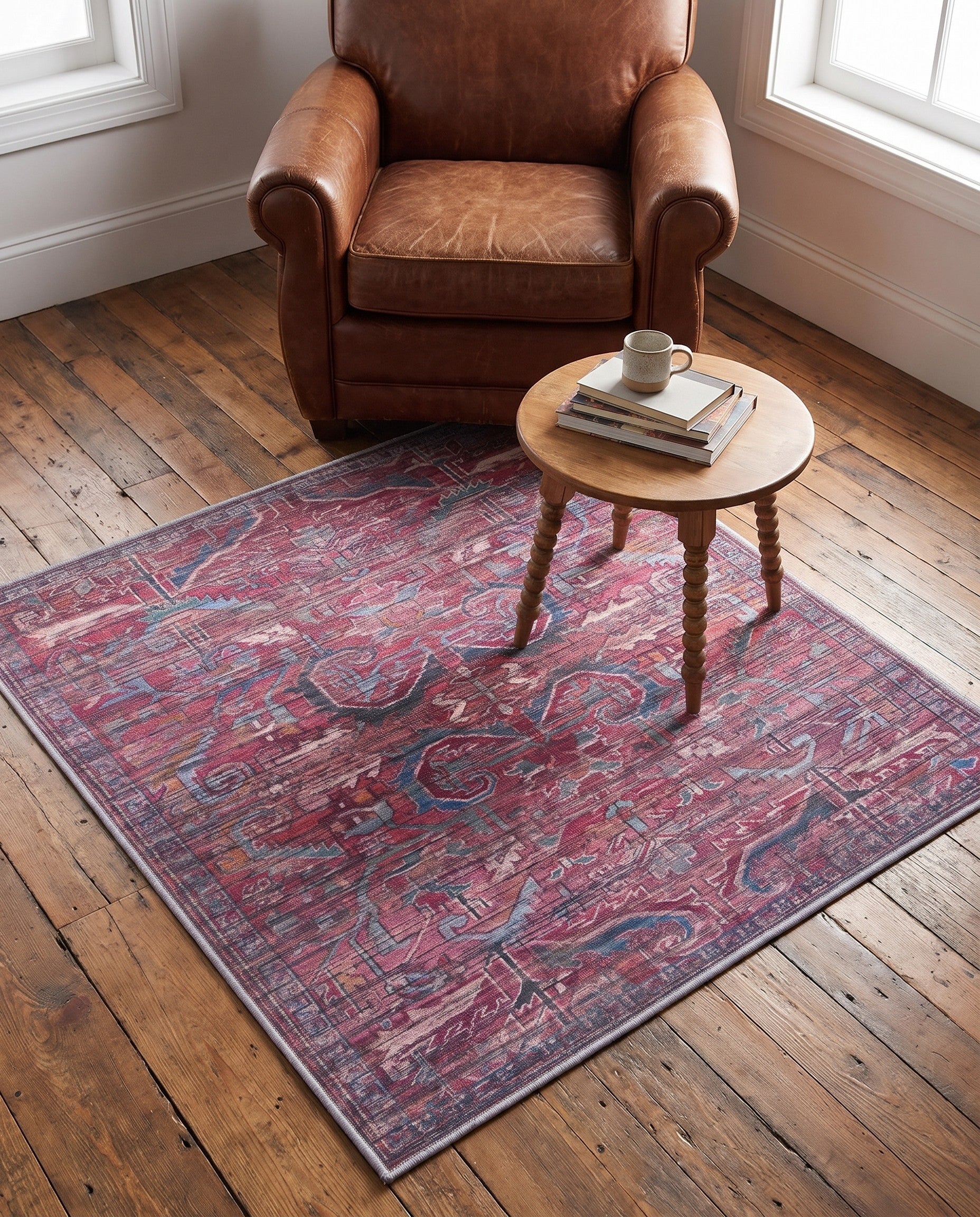 125cm x 125cm Maahru Tapis Carré
