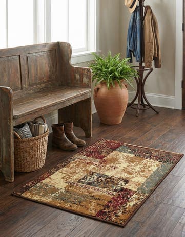 Beige Cafe Rug