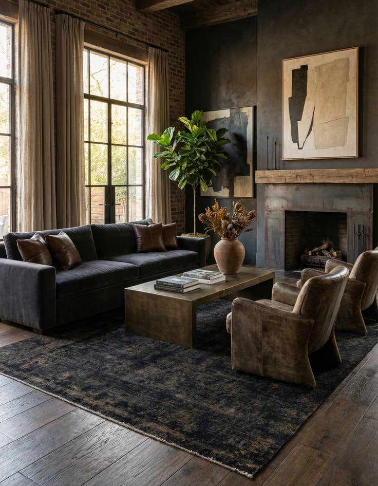 Detail image of 9' 6 x 12' 10  Hand Knotted Ultra Vintage Persian Wool Rug