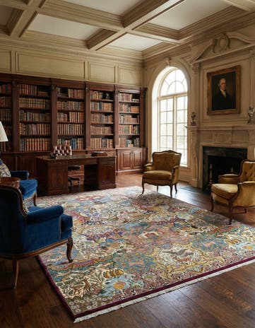 9' 8 x 12' 6 Kashmar Wool Rug