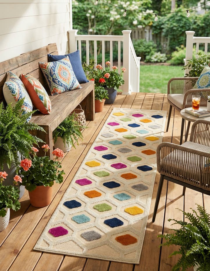 2' x 10' Easy-Clean Aruba Indoor / Outdoor ...