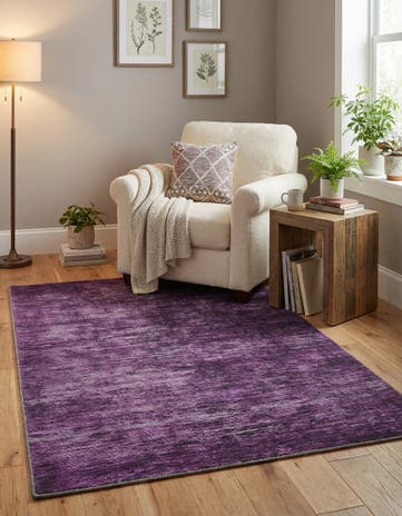 Purple Asha Rug