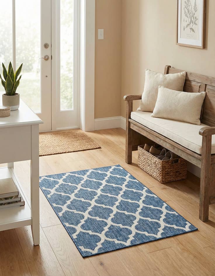 Detail image of 2' x 3' Paxon Trellis Rug