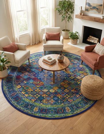 10' x 10' Calypso Round Rug